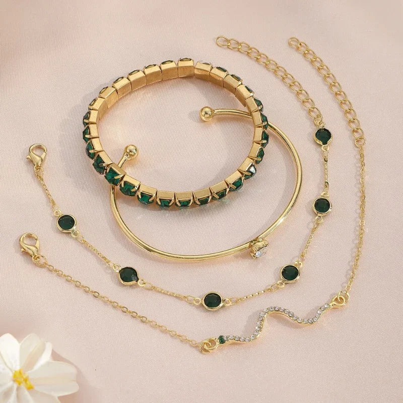 Green Envy Bracelet Set